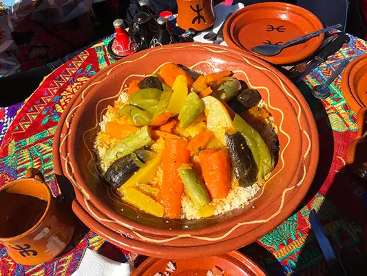 Il couscous preparato dal nostro team